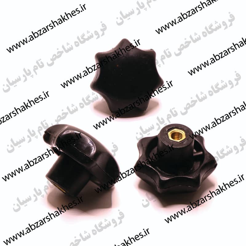 فلکه مهره دار براق مهره برنجی M10