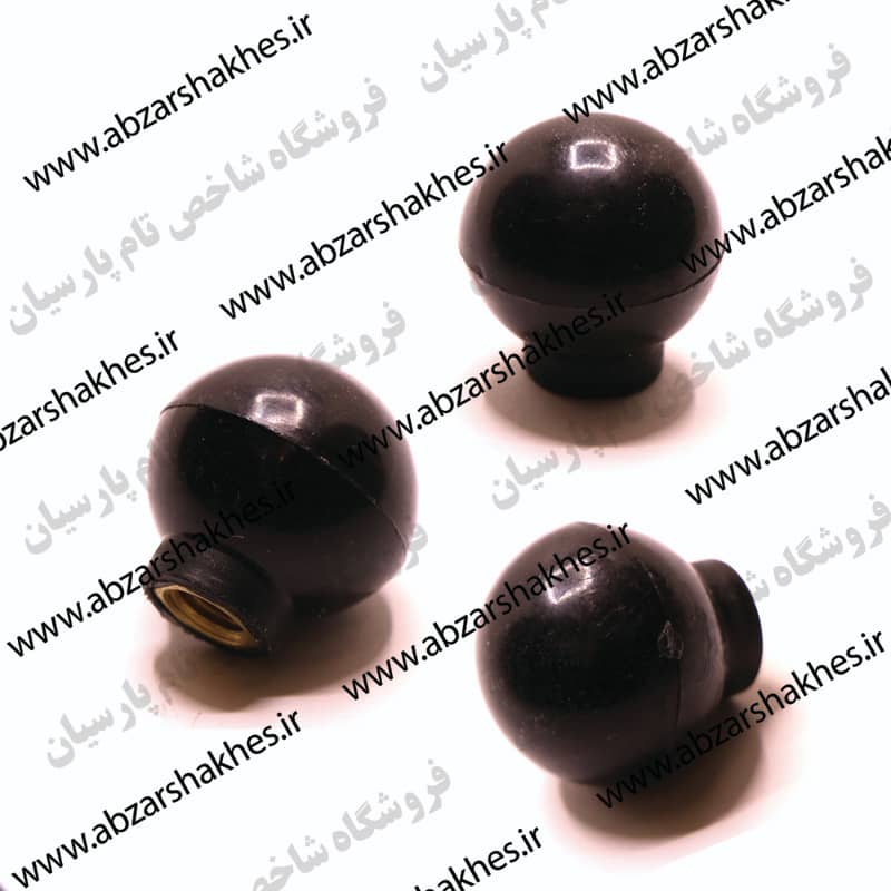 سر دنده کروی (توپی) مهره دار برنجی 32M10