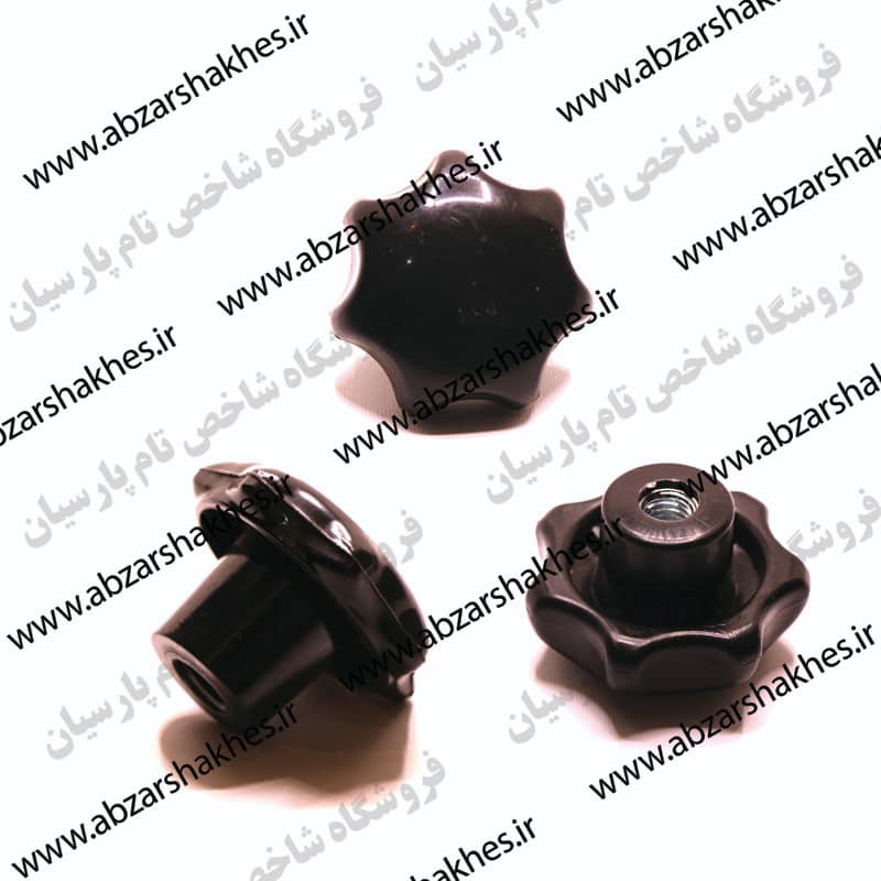 فلکه مهره دار براق مهره آهن M12